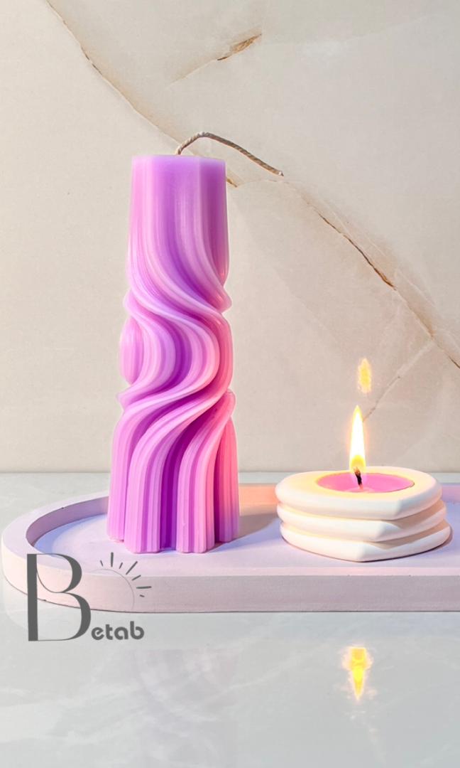 شمع استوانه اسپیرال