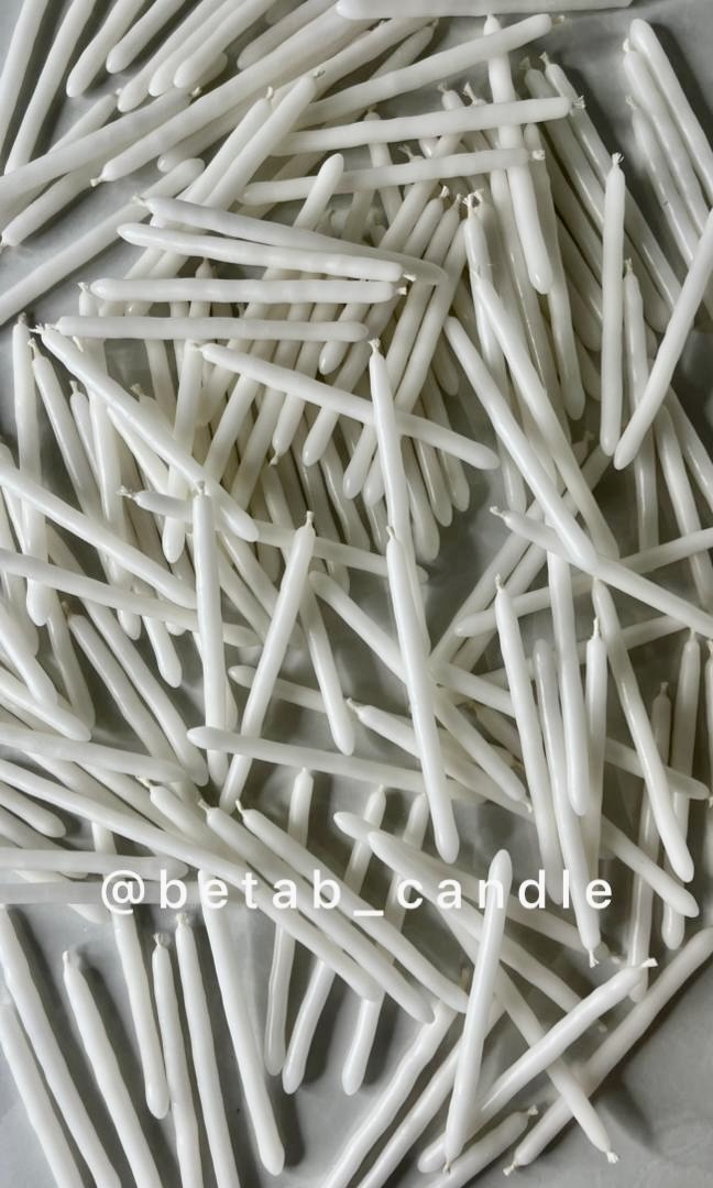 شمع قلمی بسته ۵۰تایی