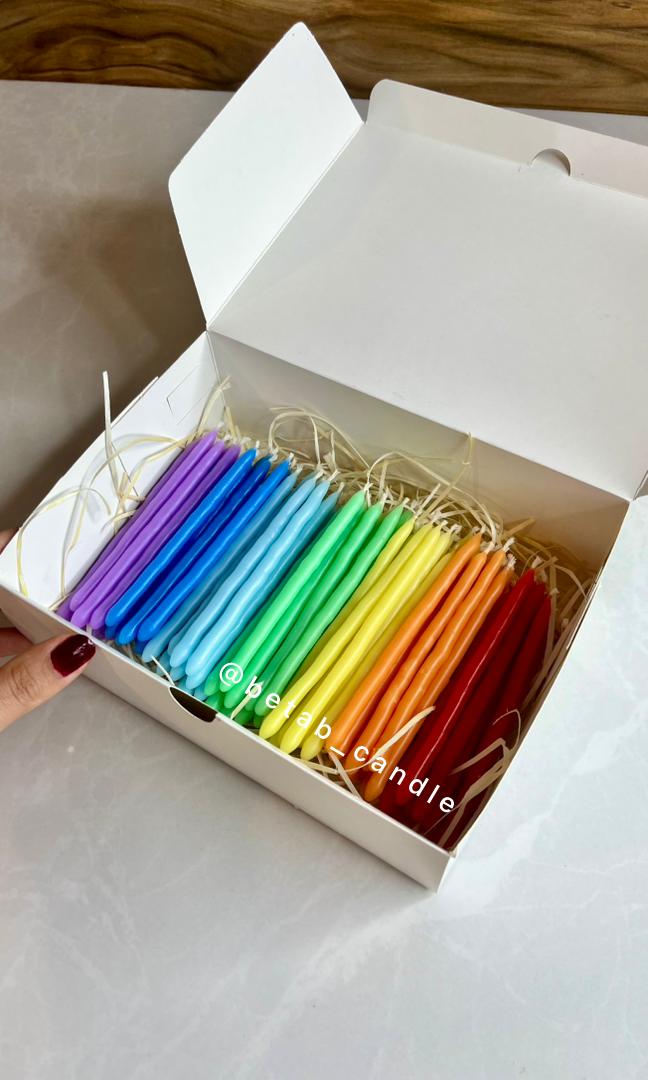 پک هدیه شمع هفت چاکرا کد ۰۲